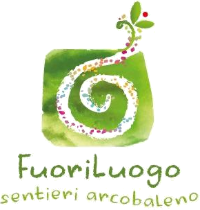 FuoriLuogo — sentieri arcobaleno Logo FuoriLuogo — sentieri arcobaleno
